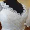 Size 24 : Ivory Lace Front Plunge - Image 2