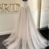 SZ 14 Blush A Line Gown - Image 3