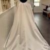 SZ 22 Satin Boatneck Gown - Image 3