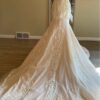SZ 10 Off Shoulder Lace Gown - Image 4