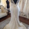 Size 24 : Ivory Lace Front Plunge - Image 4