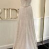 SZ 16 Scalloped Lace Blush Gown - Image 3
