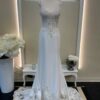 SZ 10 Linden Crepe Gown - Erie