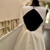 SZ 22 Satin Boatneck Gown - Image 4