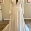 SZ 20 Modern Long Sleeve Gown