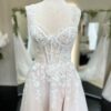 SZ 10 Beaded Bodice Gown - Erie - Image 2