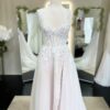 SZ 10 Beaded Bodice Gown - Erie